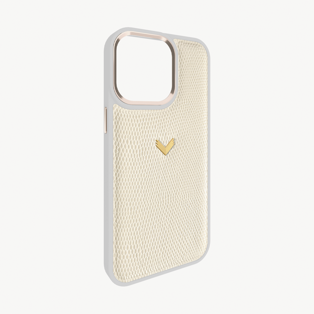 Husa Telefon iPhone 15 Pro Max, Piele Vitel, Textura Lizard