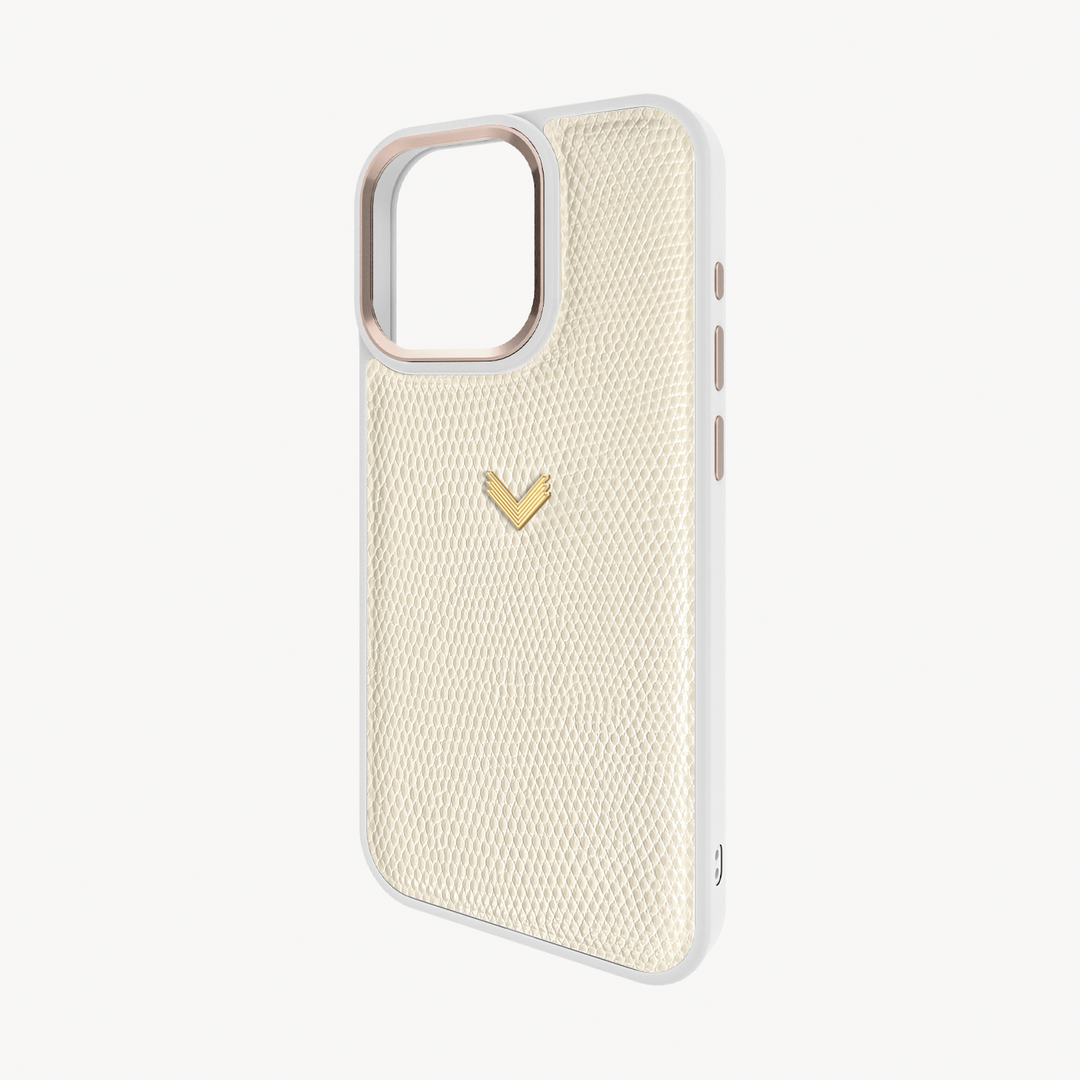 Husa Telefon iPhone 15 Pro, Piele Vitel, Textura Lizard