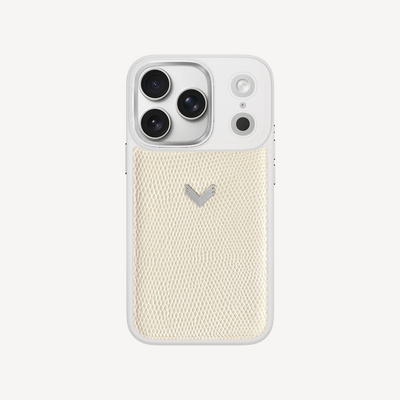 Husa Telefon iPhone 18 Pro, Piele Vitel, Textura Lizard