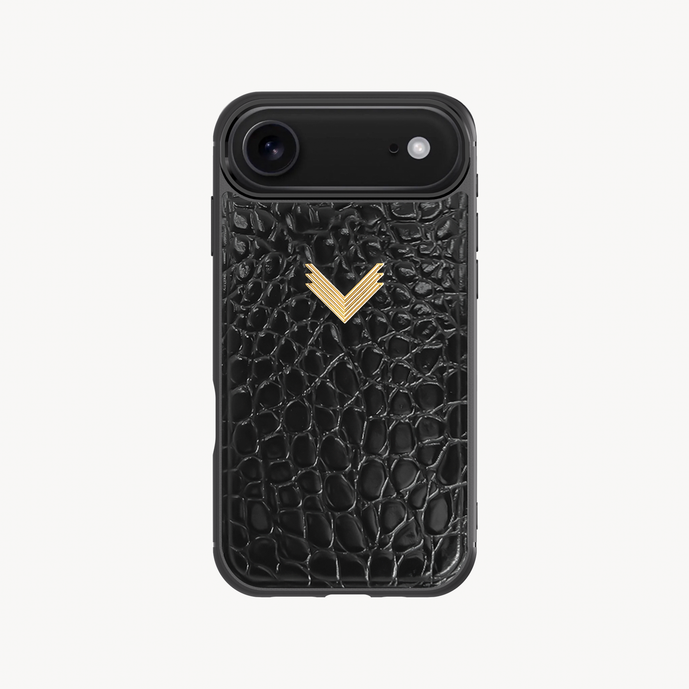 Husa Telefon iPhone Air, Piele Vitel, Textura Crocodil