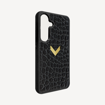 Husa Telefon Samsung S22, Piele Vitel, Textura Crocodil
