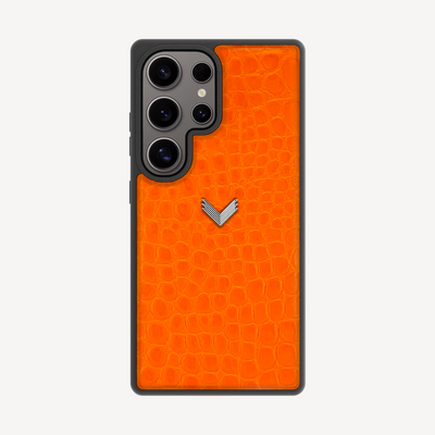 Husa Telefon Samsung S24 Ultra, Piele Vitel, Textura Crocodil