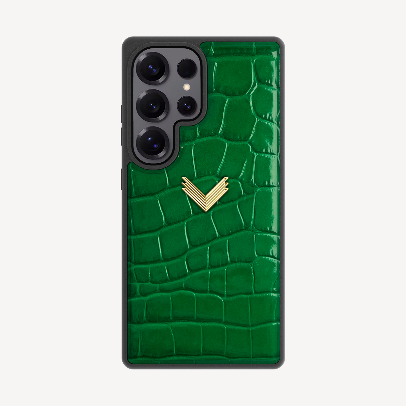 Husa Telefon Samsung S25 Ultra, Piele Vitel, Textura Crocodil