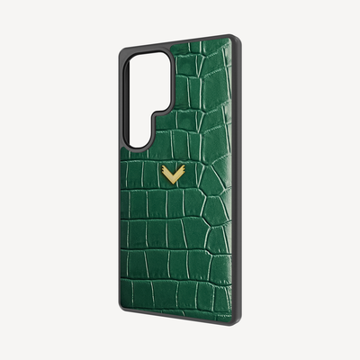 Husa Telefon Samsung S25 Ultra, Piele Vitel, Textura Crocodil