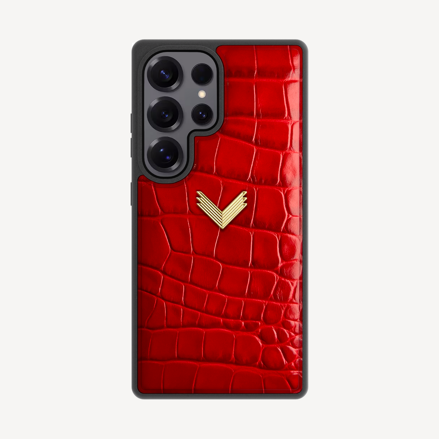 Husa Telefon Samsung S25 Ultra, Piele Vitel, Textura Crocodil