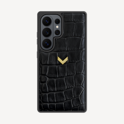 Husa Telefon Samsung S26 Ultra, Piele Vitel, Textura Crocodil