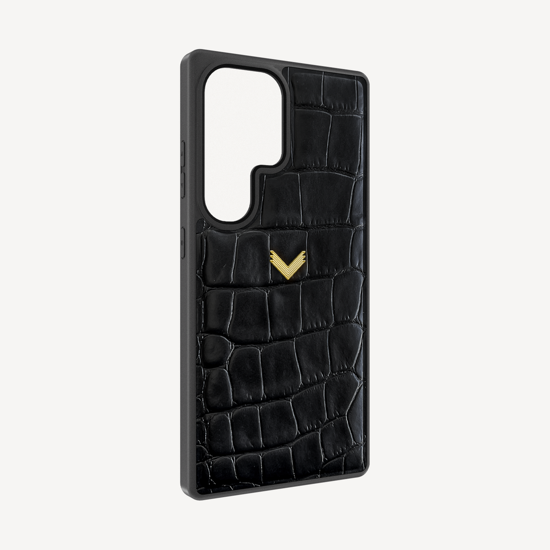 Husa Telefon Samsung S26 Ultra, Piele Vitel, Textura Crocodil
