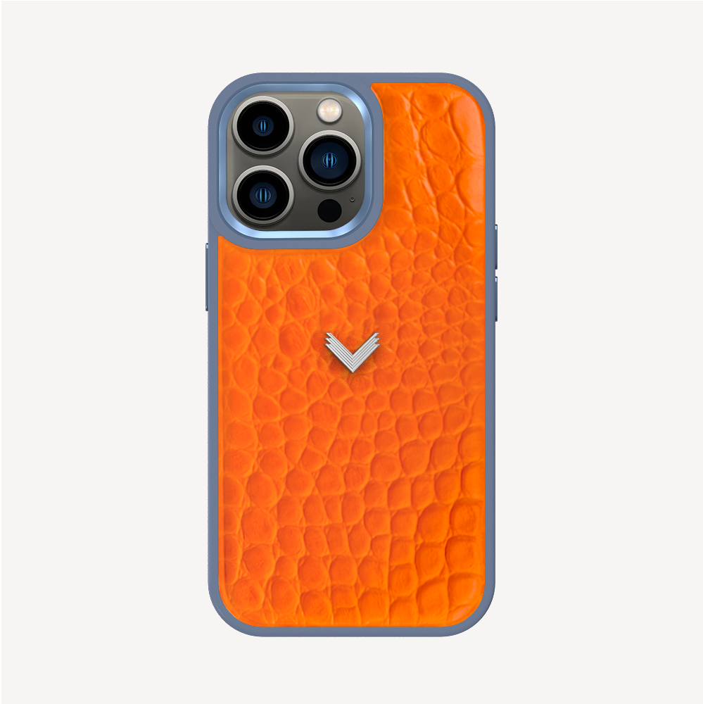Husa Telefon iPhone 12 Pro Max, Piele Vitel, Textura Crocodil
