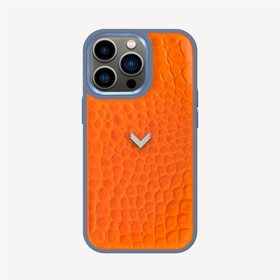 Husa Telefon iPhone 12 Pro Max, Piele Vitel, Textura Crocodil