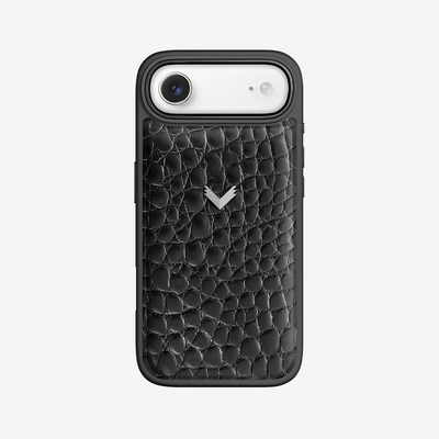 Husa Telefon iPhone Air, Piele Vitel, Textura Crocodil