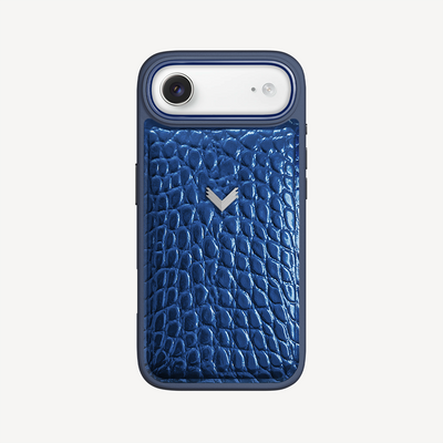 Husa Telefon iPhone Air, Piele Vitel, Textura Crocodil