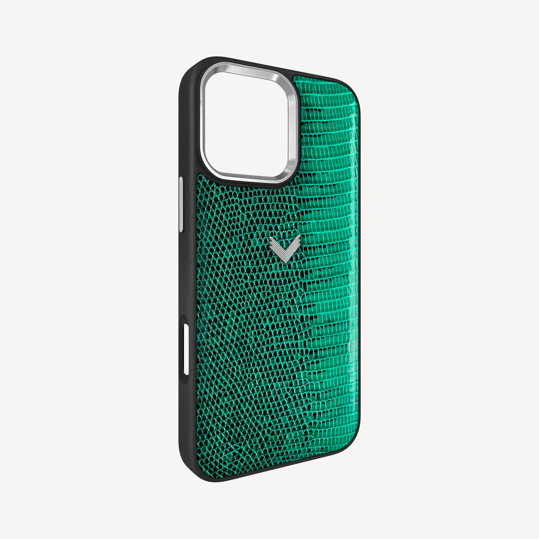 Husa Telefon iPhone 16 Pro Max, Piele Iguana