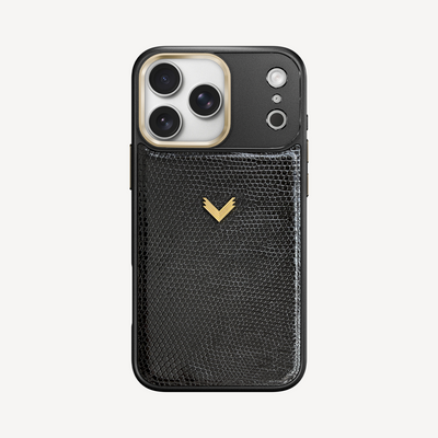 Husa Telefon iPhone 17 Pro, Piele Iguana