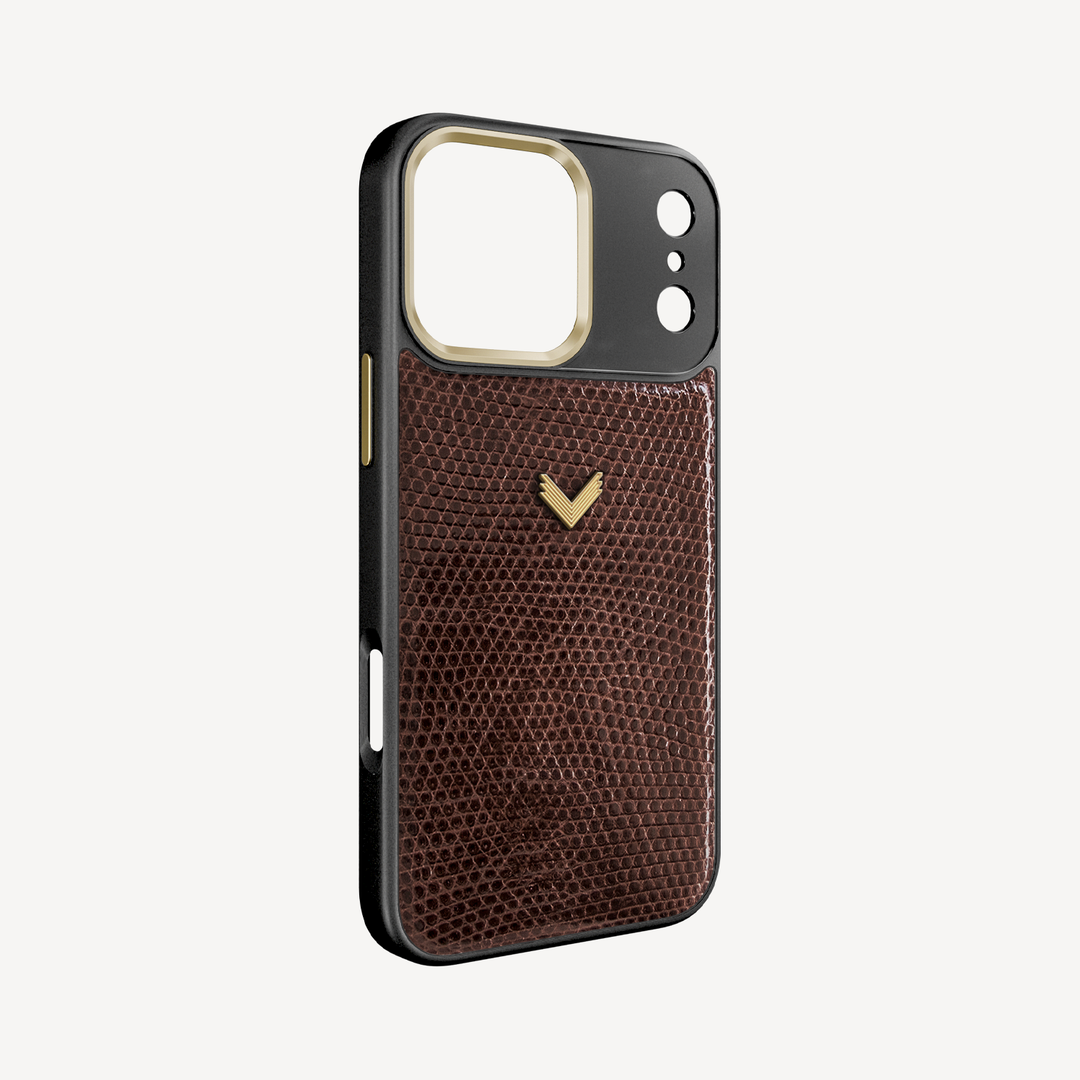 Husa Telefon iPhone 17 Pro Max, Piele Iguana