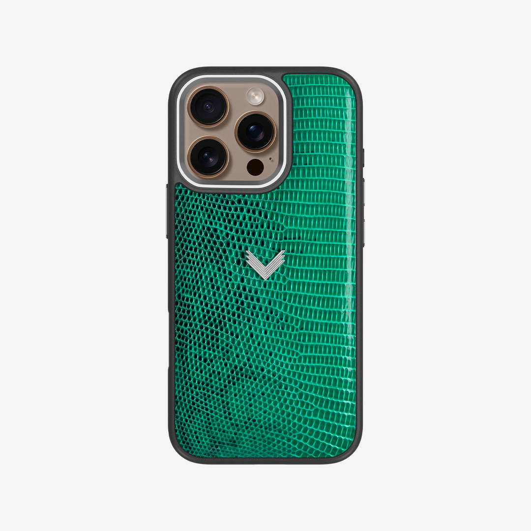 Husa Telefon iPhone 16 Pro, Piele Iguana