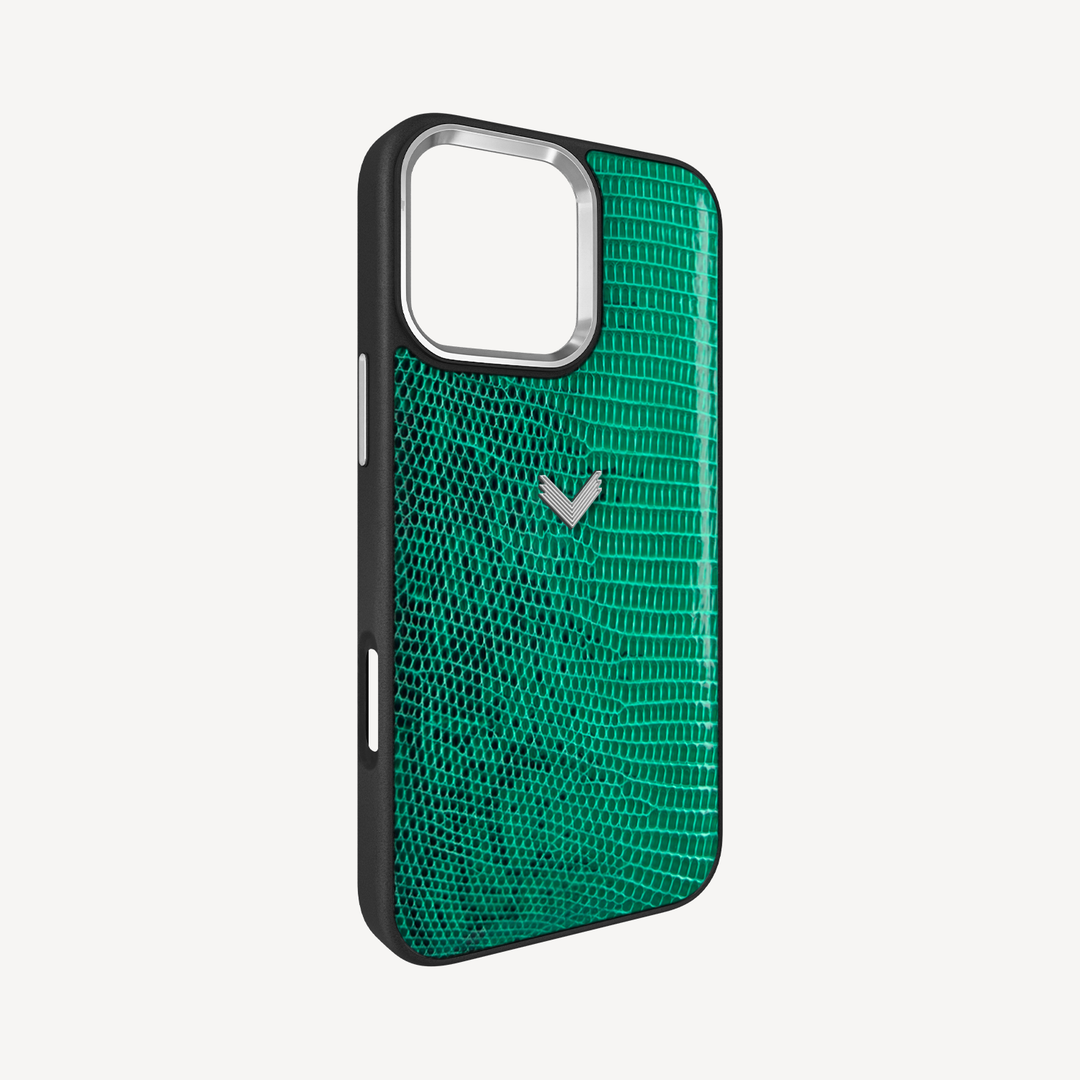 Husa Telefon iPhone 16 Pro, Piele Iguana