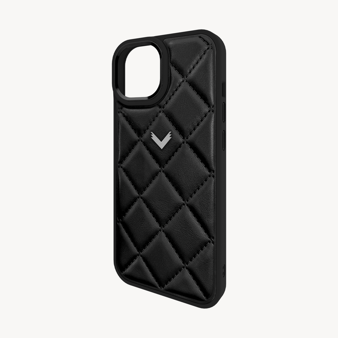 Husa Telefon iPhone 15, Piele Vitel