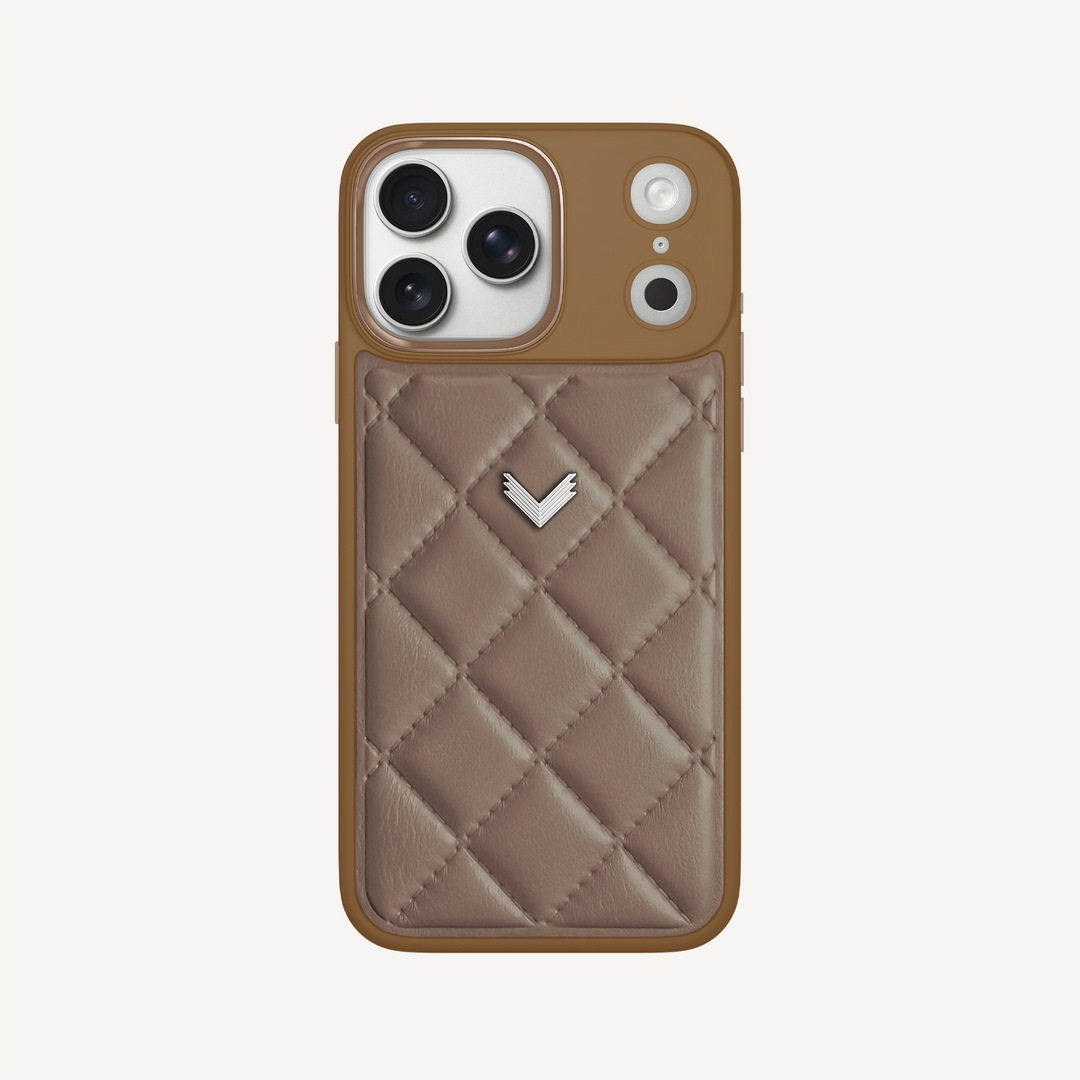 Husa Telefon iPhone 17 Pro Max, Piele Vitel