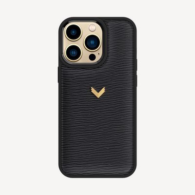 Husa Telefon iPhone 14 Pro Max, Piele Vitel, Textura Dune