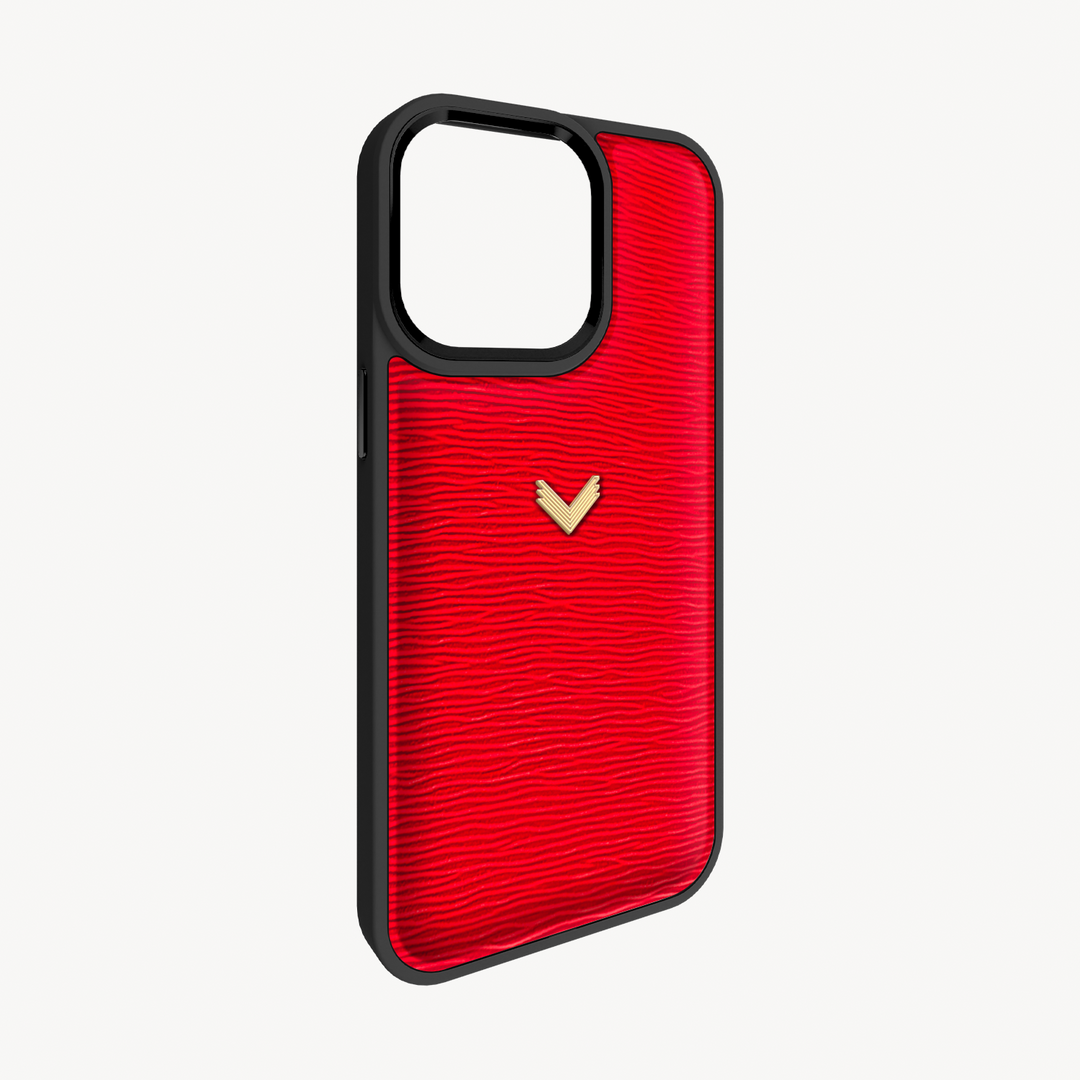 Husa Telefon iPhone 14 Pro, Piele Vitel, Textura Dune