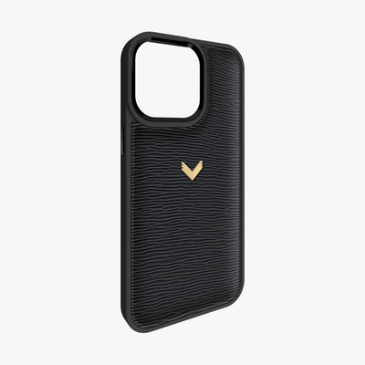 Husa Telefon iPhone 15 Pro Max, Piele Vitel, Textura Dune