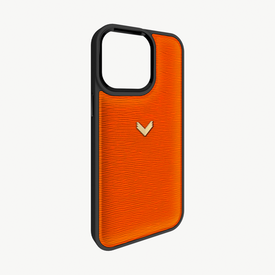 Husa Telefon iPhone 15 Pro Max, Piele Vitel, Textura Dune