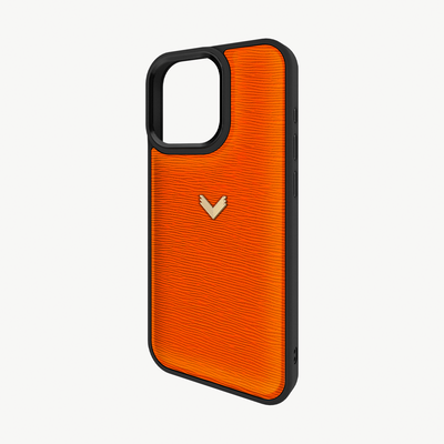 Husa Telefon iPhone 15 Pro, Piele Vitel, Textura Dune