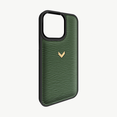 Husa Telefon iPhone 15 Pro, Piele Vitel, Textura Dune