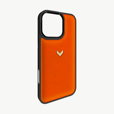 Husa Telefon iPhone 16 Pro, Piele Vitel, Textura Dune