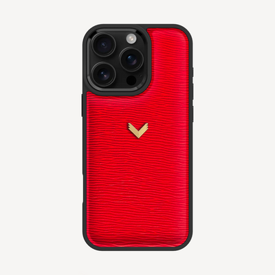 Husa Telefon iPhone 16 Pro, Piele Vitel, Textura Dune
