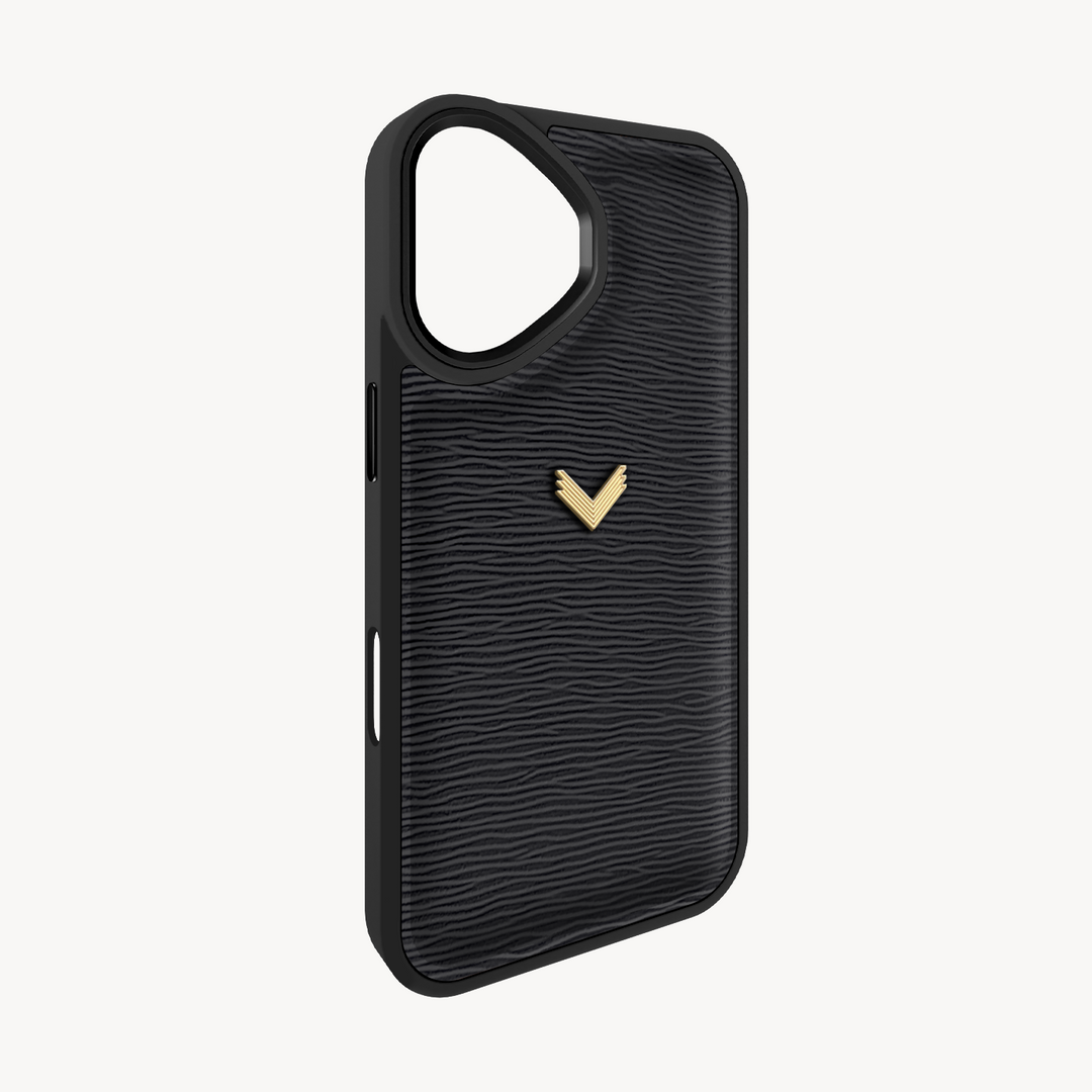 Husa Telefon iPhone 17, Piele Vitel, Textura Dune