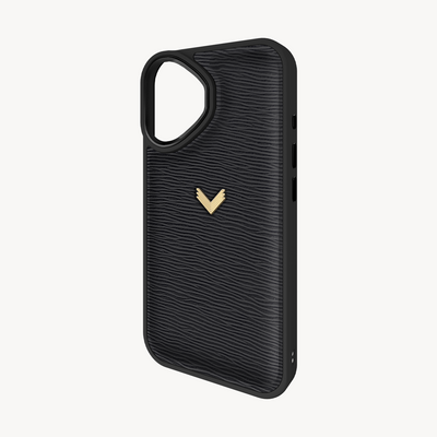 Husa Telefon iPhone 17, Piele Vitel, Textura Dune