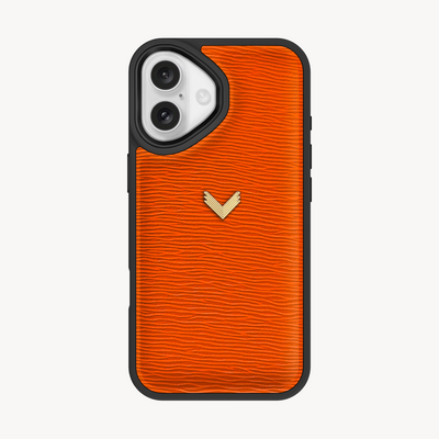 Husa Telefon iPhone 17, Piele Vitel, Textura Dune