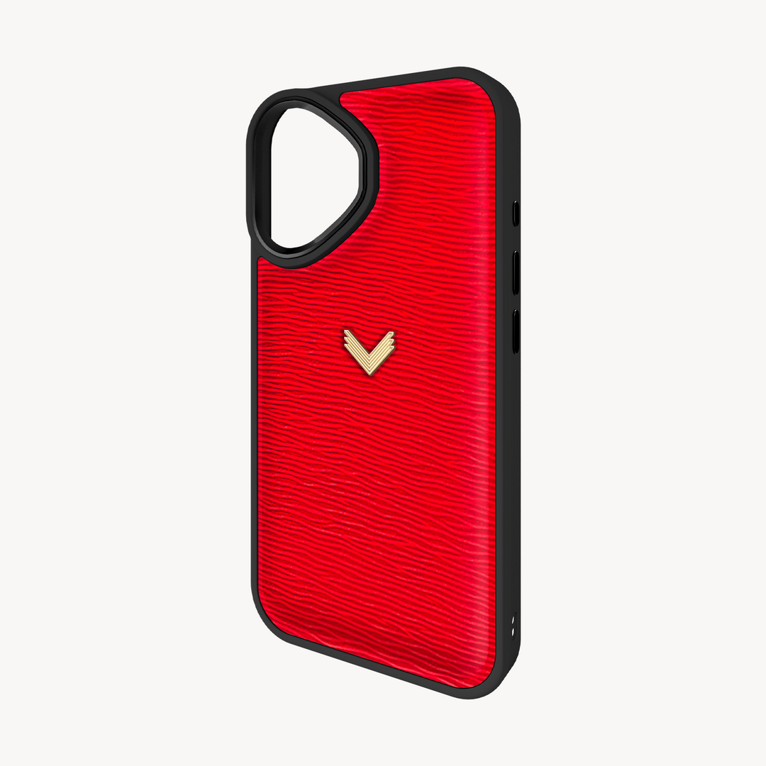 Husa Telefon iPhone 17, Piele Vitel, Textura Dune