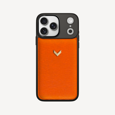 Husa Telefon iPhone 17 Pro Max, Piele Vitel, Textura Dune