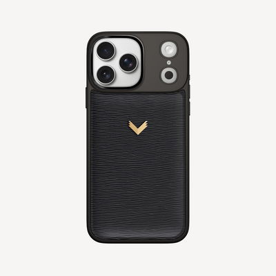 Husa Telefon iPhone 17 Pro, Piele Vitel, Textura Dune