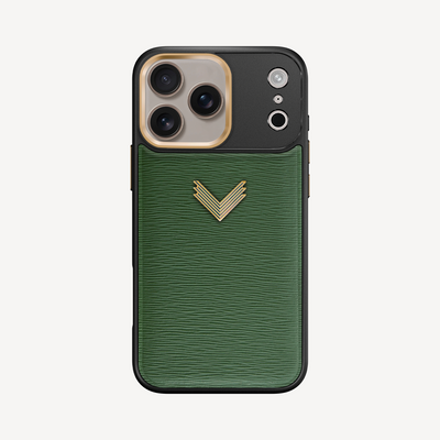 Husa Telefon iPhone 17 Pro, Piele Vitel, VLogo Antique