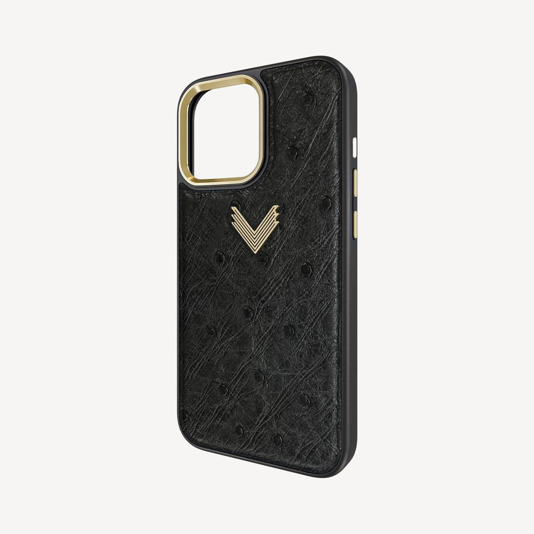 Husa Telefon iPhone 14 Pro Max, Piele Strut, VLogo Antique
