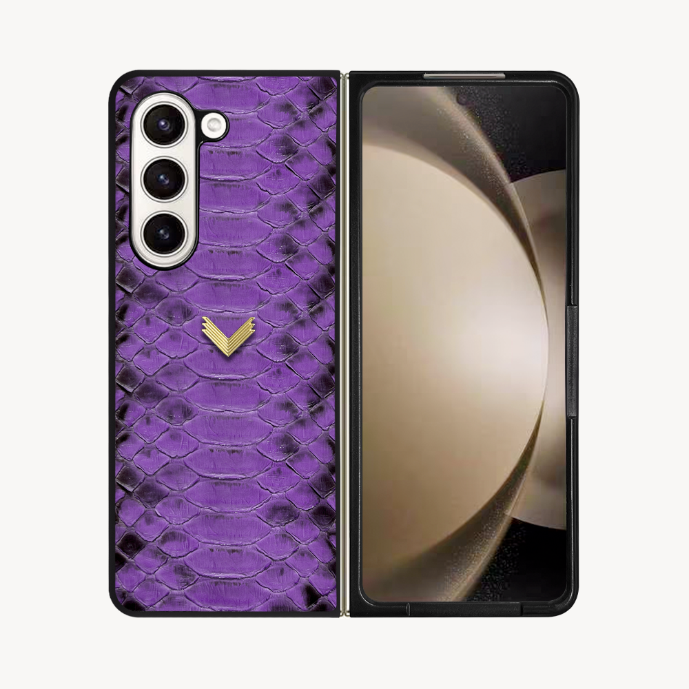 Husa Telefon Samsung Z Fold 5, Piele Piton