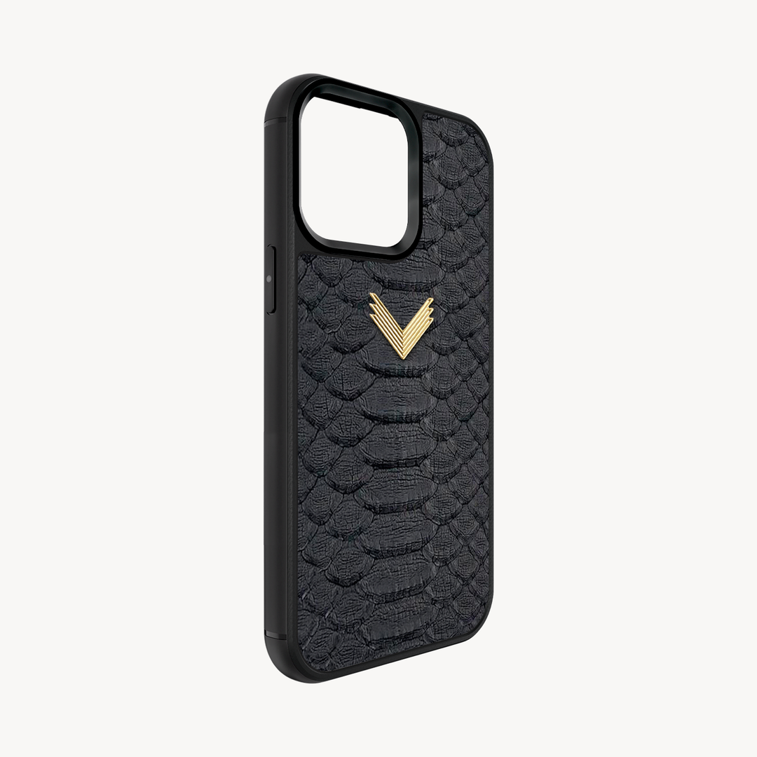 Husa Telefon iPhone 14 Pro, Piele Piton