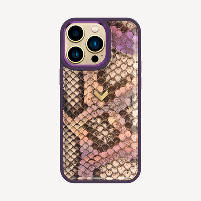 Husa Telefon iPhone 14 Pro Max, Piele Piton