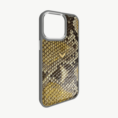 Husa Telefon iPhone 14 Pro, Piele Piton