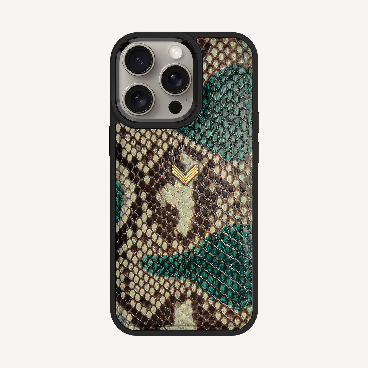 Husa Telefon iPhone 15 Pro, Piele Piton