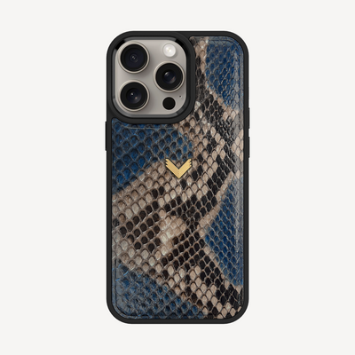 Husa Telefon iPhone 15 Pro, Piele Piton