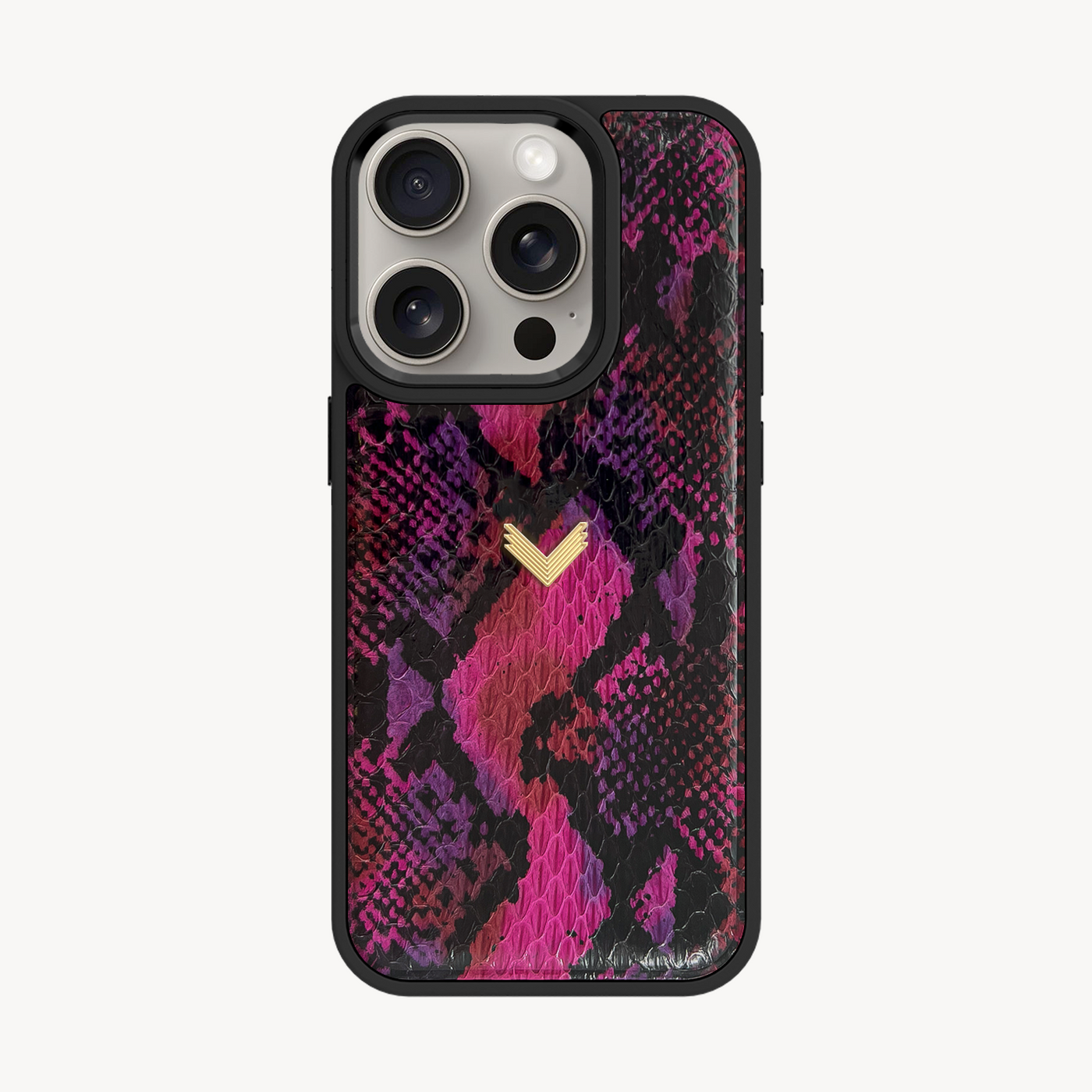 Husa Telefon iPhone 15 Pro, Piele Piton