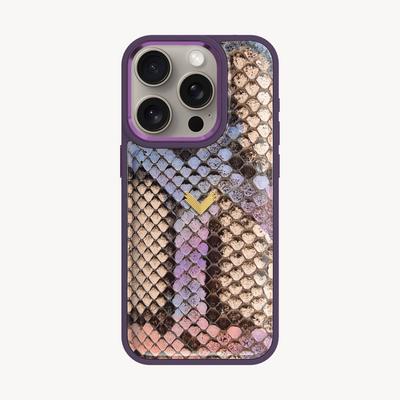 Husa Telefon iPhone 15 Pro, Piele Piton