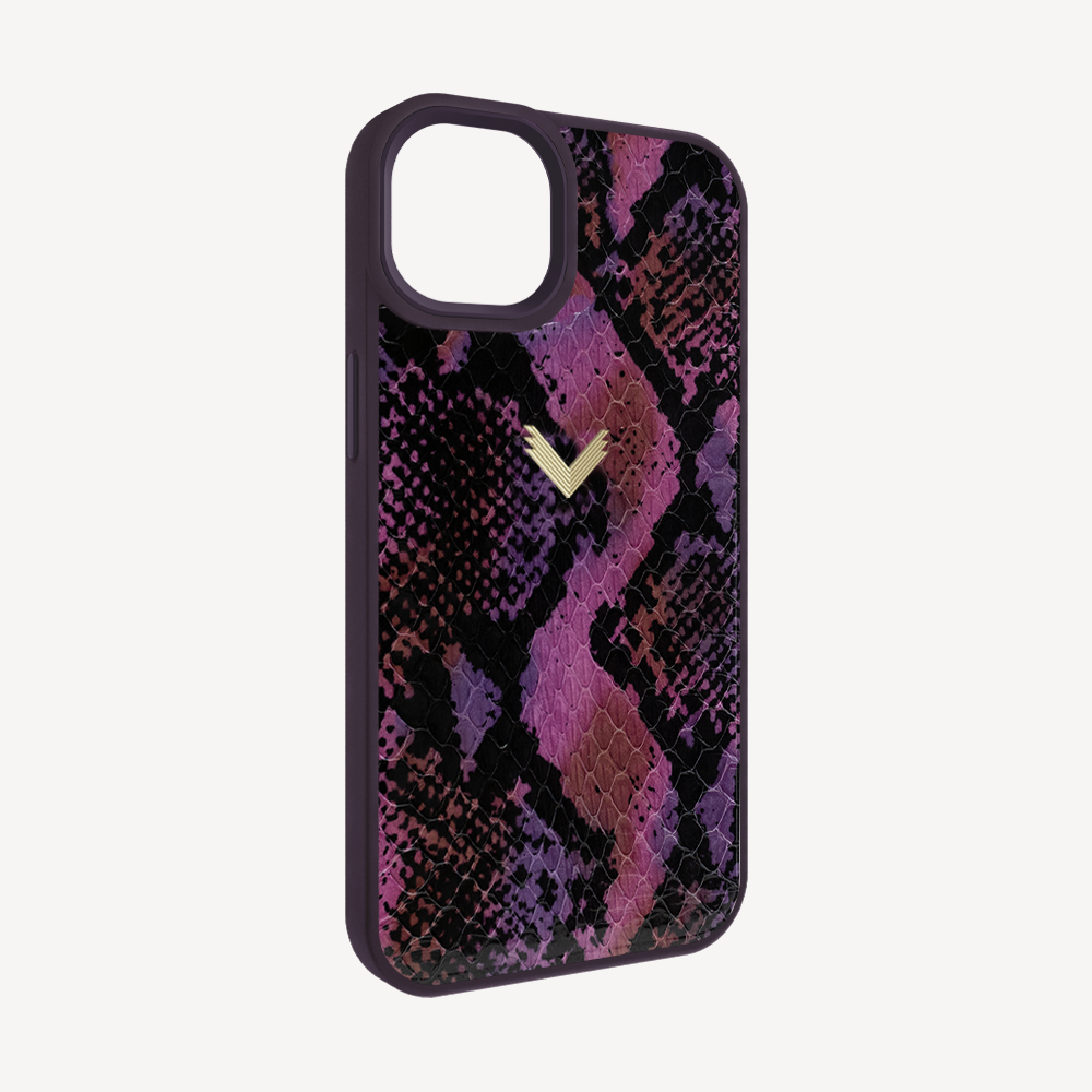 Husa Telefon iPhone 15, Piele Piton