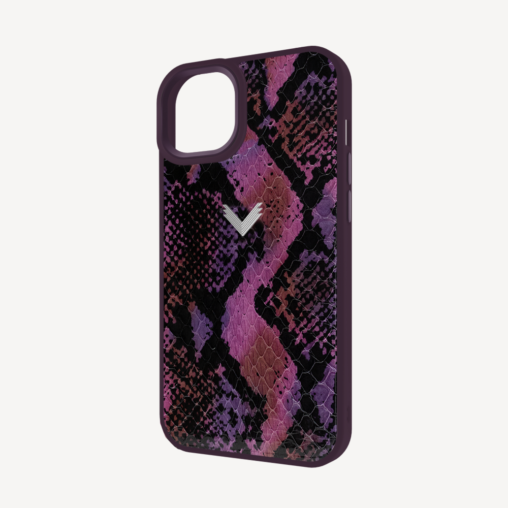 Husa Telefon iPhone 15, Piele Piton