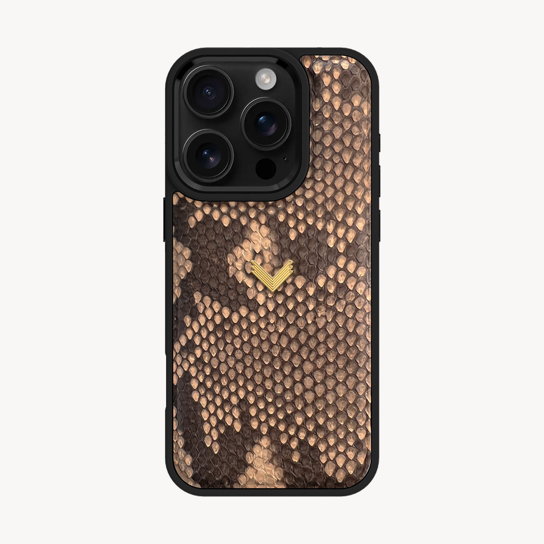 Husa Telefon iPhone 16 Pro, Piele Piton