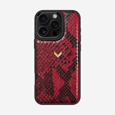 Husa Telefon iPhone 16 Pro, Piele Piton